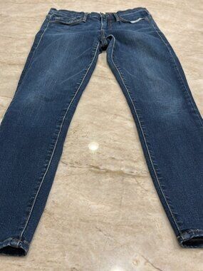 FRAME | Le Skinny de Jeanne Crop Jeans | Lennox Wash | Waist 27